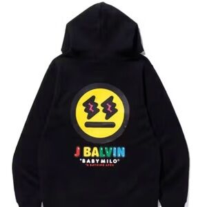 A Bathing Ape J Balvin Black Hoodie